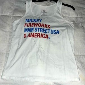 Disney Parks  4th of July Tank Top In Size Large